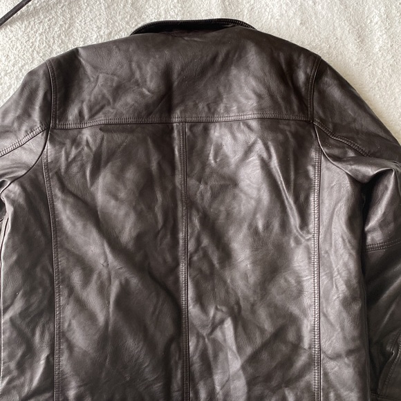 Tommy Hilfiger Faux Leather Jacket - Picture 7 of 8